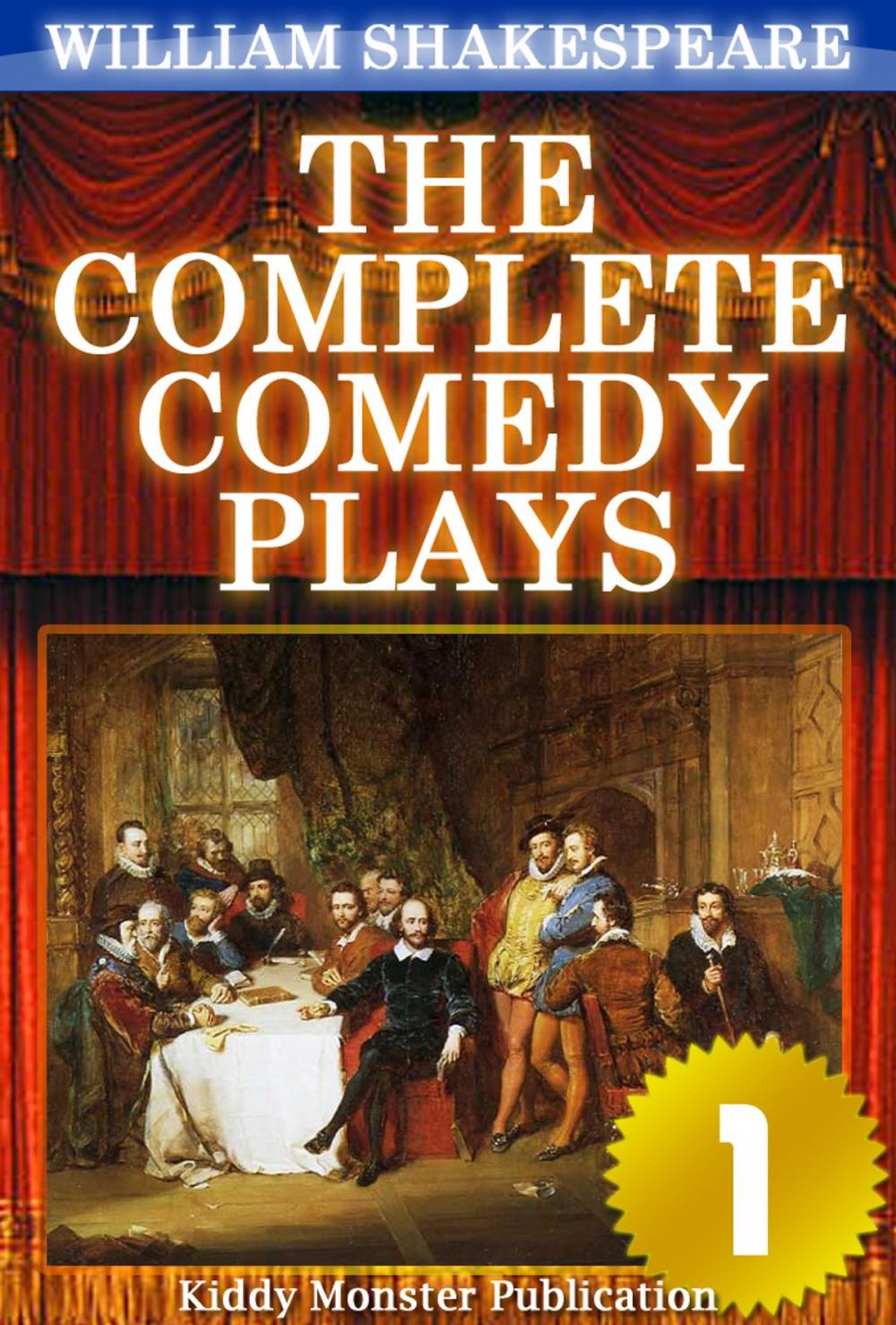Big bigCover of The Complete Comedy Plays of William Shakespeare V.1
