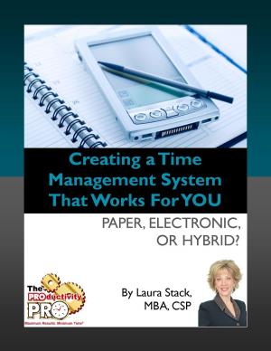 Book cover of Creating a Time Management System that Works for YOU