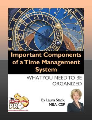 Cover of the book Important Components of a Time Management System by Laura Stack