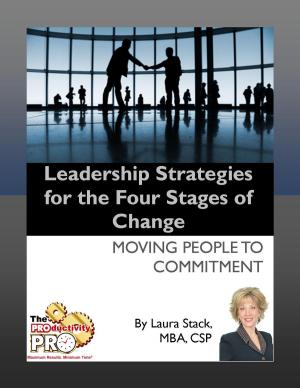Book cover of Leadership Strategies for the Four Stages of Change