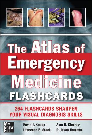 Book cover of The Atlas of Emergency Medicine Flashcards