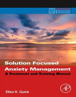 Book cover of Solution Focused Anxiety Management
