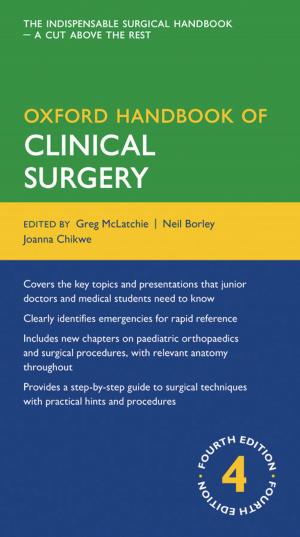 Cover of the book Oxford Handbook of Clinical Surgery by Anthony Edwards, Matthew Hardcastle