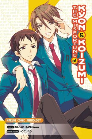 Book cover of The Misfortune of Kyon and Koizumi