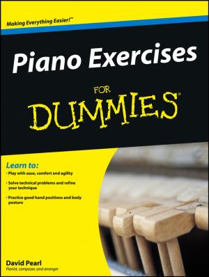 Cover of the book Piano Exercises For Dummies by Ron E. Banks, Julie M. Sharp, Sonia D. Doss, Deborah A. Vanderford