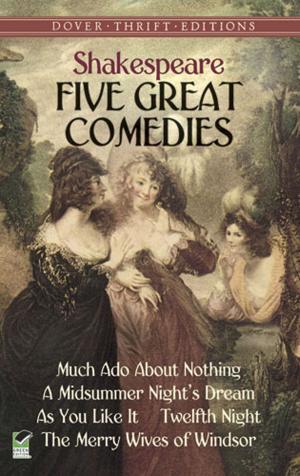 Cover of the book Five Great Comedies by Mark Twain