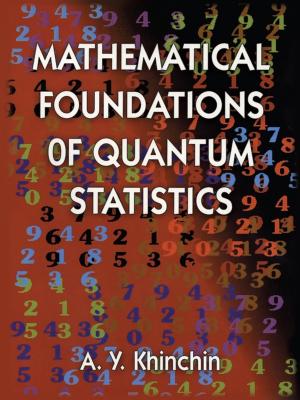 Cover of the book Mathematical Foundations of Quantum Statistics by Wallace Stevens