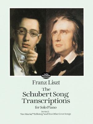 Book cover of The Schubert Song Transcriptions for Solo Piano/Series I
