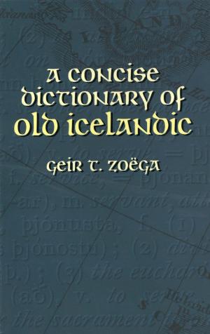 Cover of the book A Concise Dictionary of Old Icelandic by Rodney J. Baxter