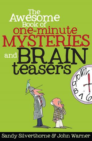 Book cover of The Awesome Book of One-Minute Mysteries and Brain Teasers