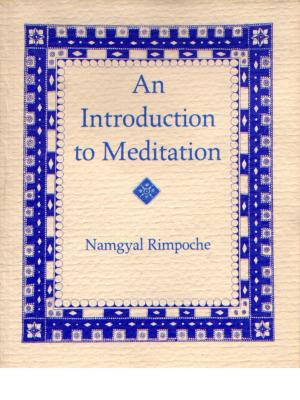 Cover of An Introduction To Meditation