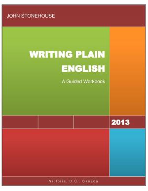 Cover of Writing Plain English: A Guided Workbook