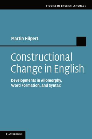Cover of the book Constructional Change in English by Kate O'Neill