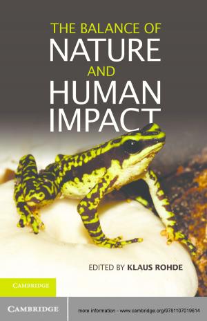 Cover of the book The Balance of Nature and Human Impact by Professor Mauro F. Guillén, Professor Emilio Ontiveros