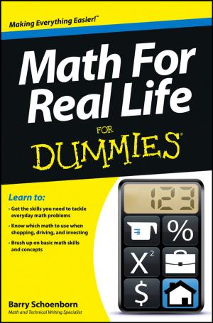 Cover of the book Math For Real Life For Dummies by Tanja Gaich, Ekkehard Winterfeldt