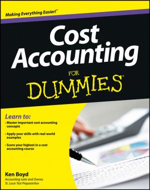 Cover of the book Cost Accounting For Dummies by Feras Alhlou, Shiraz Asif, Eric Fettman