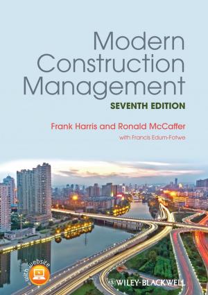 Cover of the book Modern Construction Management by Ernesto Exposito