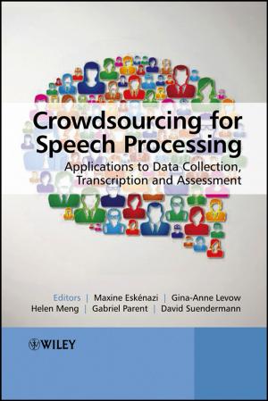 Cover of the book Crowdsourcing for Speech Processing by Eric Y. Drogin, Frank M. Dattilio, Robert L. Sadoff, Thomas G. Gutheil