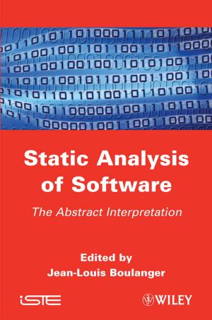 Cover of the book Static Analysis of Software by Michel Soustelle