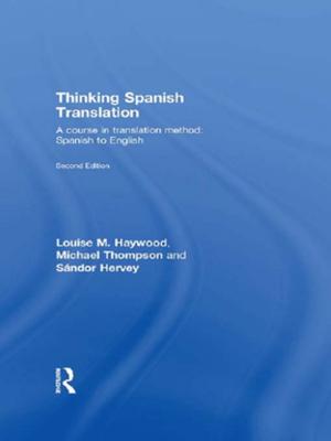 Cover of the book Thinking Spanish Translation by Andy Miah, Emma Rich