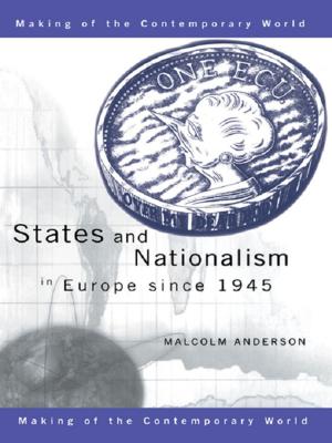 Book cover of States and Nationalism in Europe Since 1945