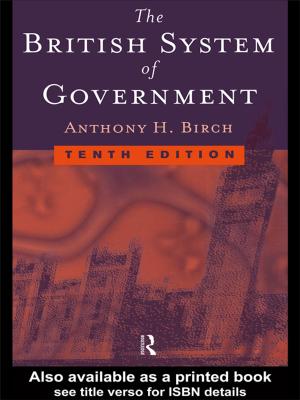 Cover of the book British System of Government by Itzhak Galnoor