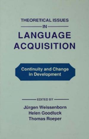 bigCover of the book Theoretical Issues in Language Acquisition by 