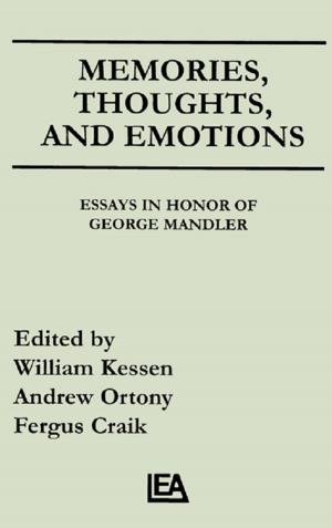 Cover of the book Memories, Thoughts, and Emotions by Andrew Lugg