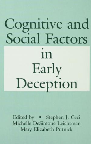 Cover of the book Cognitive and Social Factors in Early Deception by Dimitris N. Chorafas