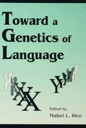 Cover of the book Toward A Genetics of Language by Surianida Silva
