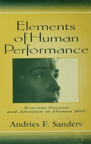 Cover of the book Elements of Human Performance by Sokratis M. Koniordos