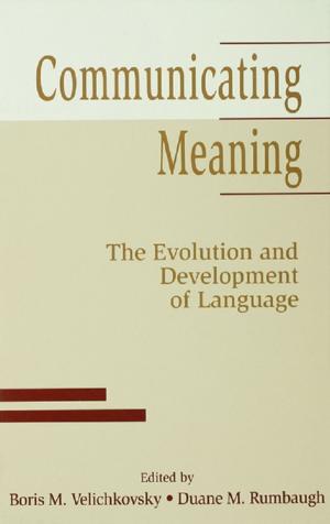 Cover of the book Communicating Meaning by George Gilbert