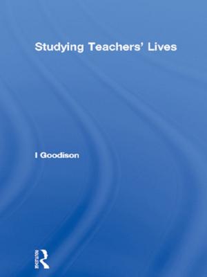 Cover of the book Studying Teachers' Lives by Encarnación Gutiérrez-Rodríguez