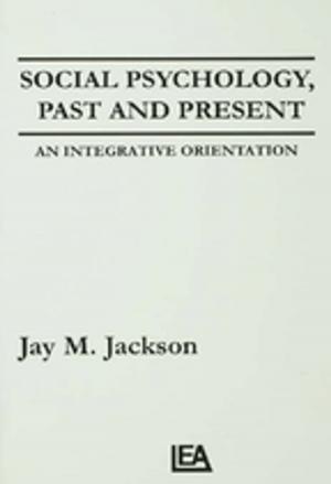 Book cover of Social Psychology, Past and Present