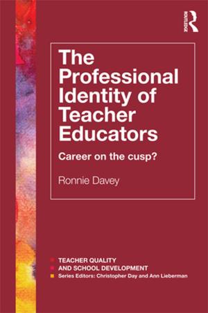 Cover of the book The Professional Identity of Teacher Educators by Robert J. McCalla, Brian Slack