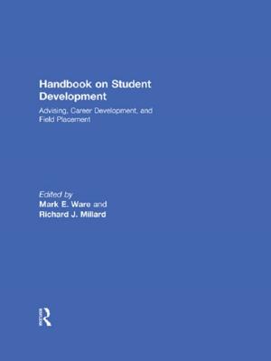 Cover of the book Handbook on Student Development by Nicholas Deakin, John Edwards