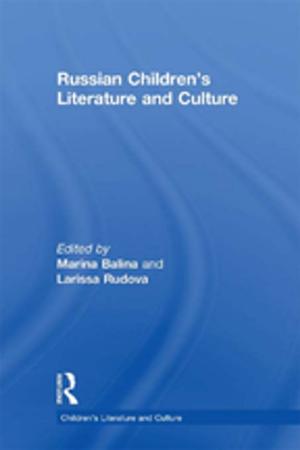 Cover of the book Russian Children's Literature and Culture by Antonio Vignali