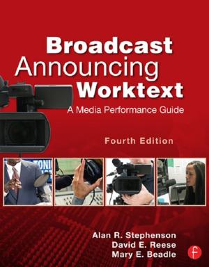 Cover of the book Broadcast Announcing Worktext by Adrian Ashman, Robert Conway