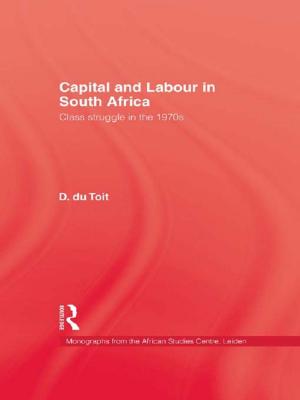 Cover of the book Capital & Labour In South Africa by Susan Buys, Victoria Oakley