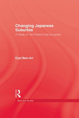 Book cover of Changing Japanese Suburbia