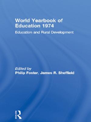 Cover of the book World Yearbook of Education 1974 by Donald B. Corner, Jan C. Fillinger, Alison G. Kwok