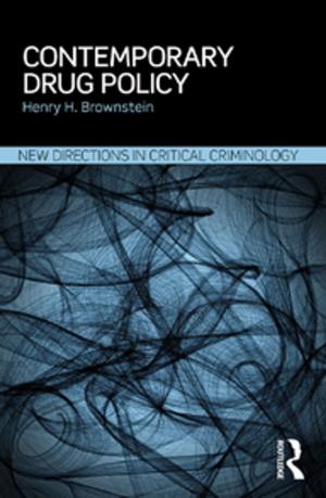 Book cover of Contemporary Drug Policy