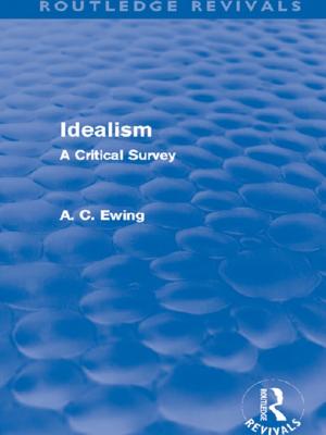 Book cover of Idealism (Routledge Revivals)