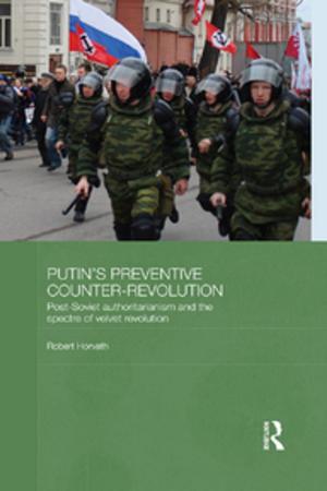 Cover of the book Putin's Preventive Counter-Revolution by B Guy Peters, Tero Erkkilä, Patrick von Maravić