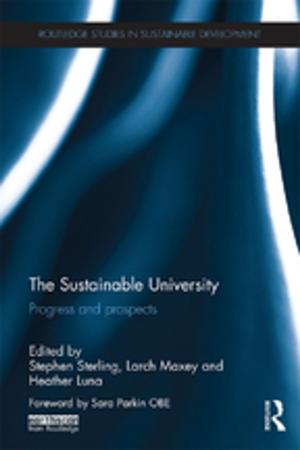 Cover of the book The Sustainable University by Heather Wolpert-Gawron