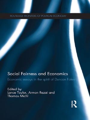 Cover of the book Social Fairness and Economics by David Bourchier