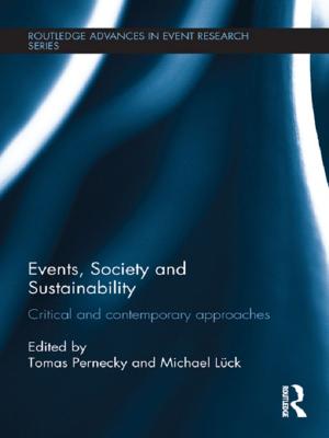 Cover of the book Events, Society and Sustainability by 