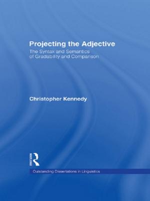 Cover of the book Projecting the Adjective by Susan Kingsley Kent