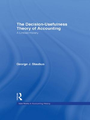Cover of the book The Decision Usefulness Theory of Accounting by R G Bhandarkar