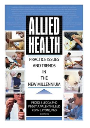 Cover of the book Allied Health by Manfred Wekwerth